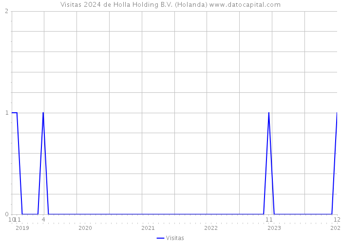 Visitas 2024 de Holla Holding B.V. (Holanda) 