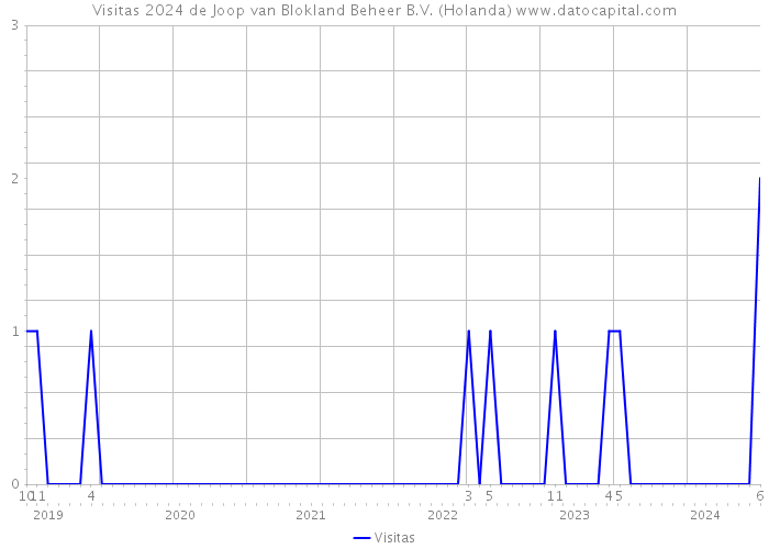 Visitas 2024 de Joop van Blokland Beheer B.V. (Holanda) 
