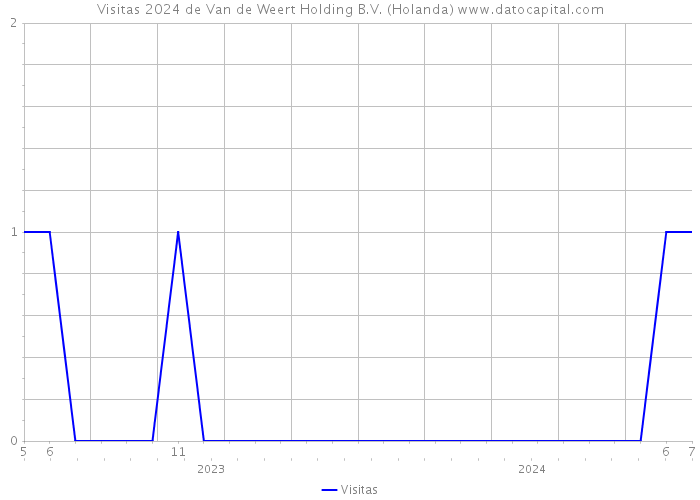 Visitas 2024 de Van de Weert Holding B.V. (Holanda) 