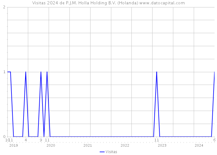 Visitas 2024 de P.J.M. Holla Holding B.V. (Holanda) 