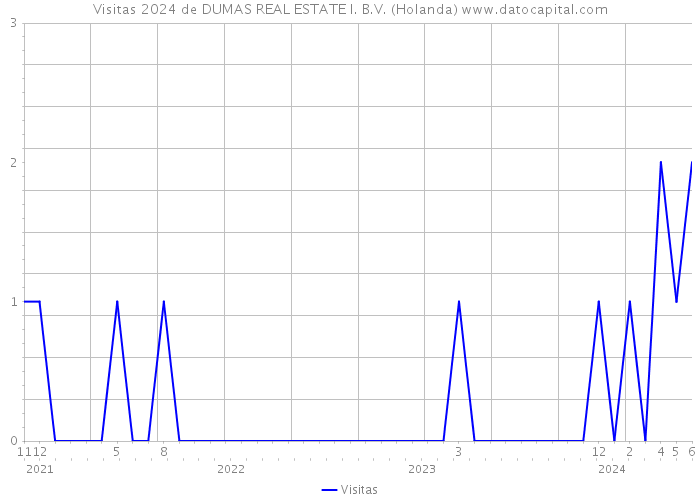 Visitas 2024 de DUMAS REAL ESTATE I. B.V. (Holanda) 