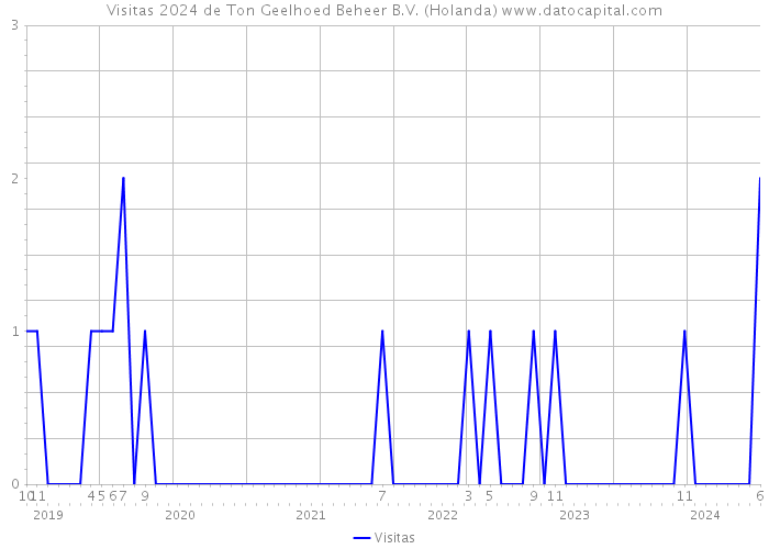 Visitas 2024 de Ton Geelhoed Beheer B.V. (Holanda) 