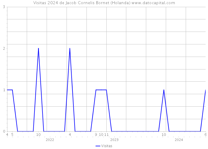 Visitas 2024 de Jacob Cornelis Bornet (Holanda) 