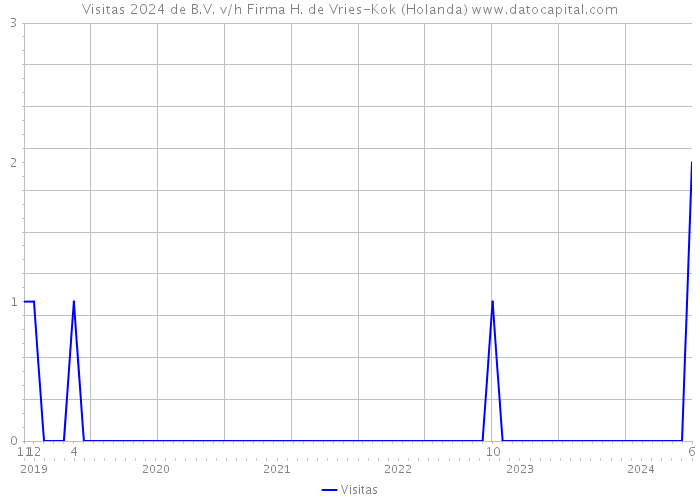 Visitas 2024 de B.V. v/h Firma H. de Vries-Kok (Holanda) 