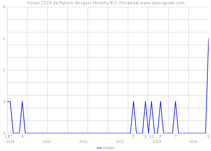 Visitas 2024 de Rijkers-Borgers Holding B.V. (Holanda) 