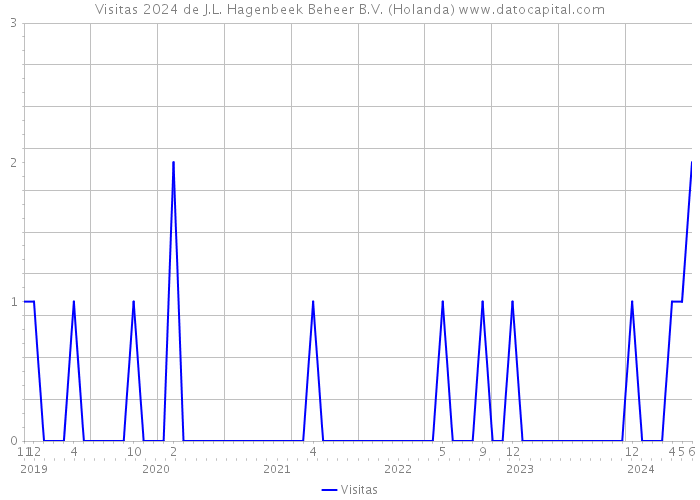 Visitas 2024 de J.L. Hagenbeek Beheer B.V. (Holanda) 