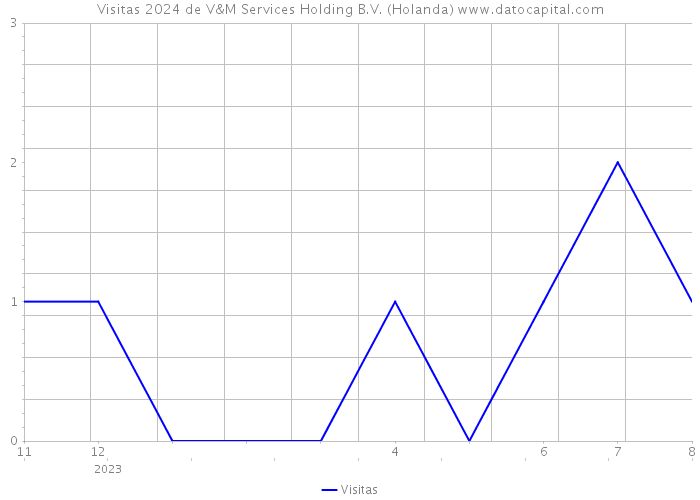 Visitas 2024 de V&M Services Holding B.V. (Holanda) 