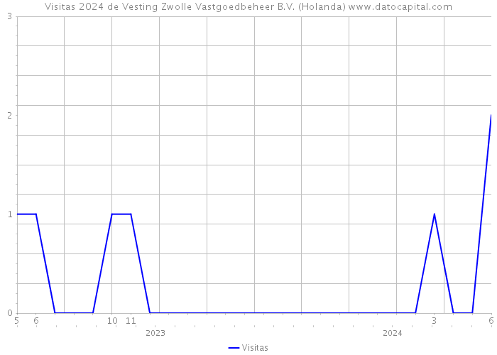 Visitas 2024 de Vesting Zwolle Vastgoedbeheer B.V. (Holanda) 