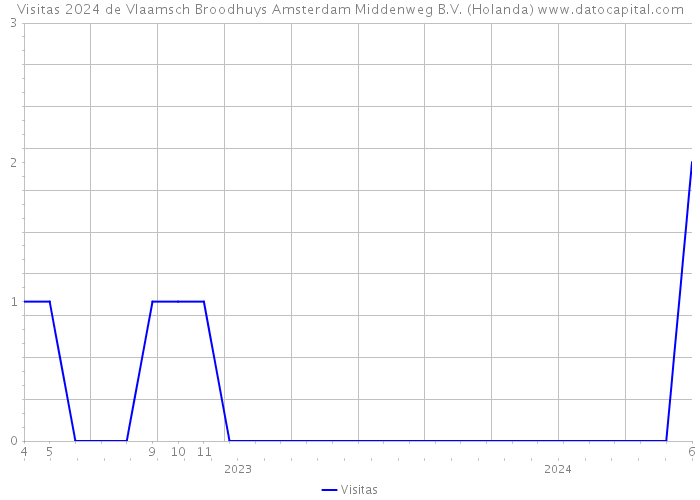 Visitas 2024 de Vlaamsch Broodhuys Amsterdam Middenweg B.V. (Holanda) 
