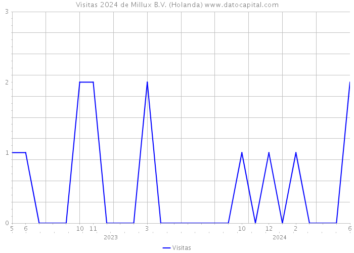 Visitas 2024 de Millux B.V. (Holanda) 