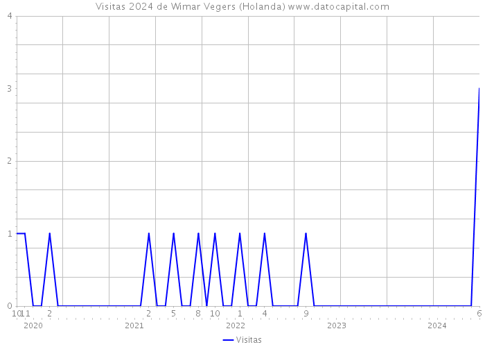 Visitas 2024 de Wimar Vegers (Holanda) 