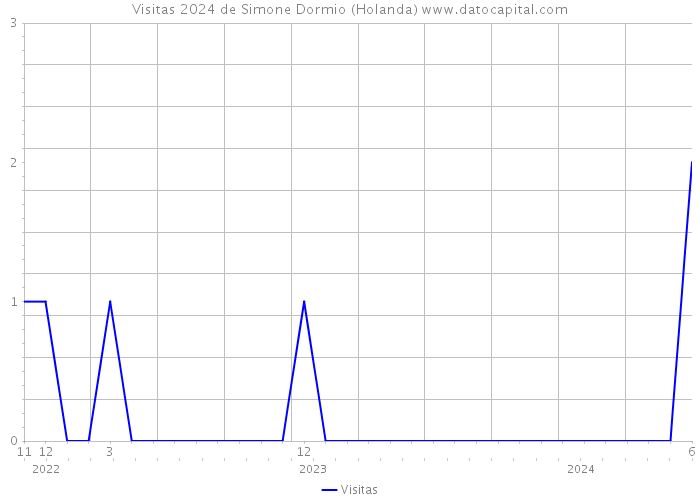 Visitas 2024 de Simone Dormio (Holanda) 