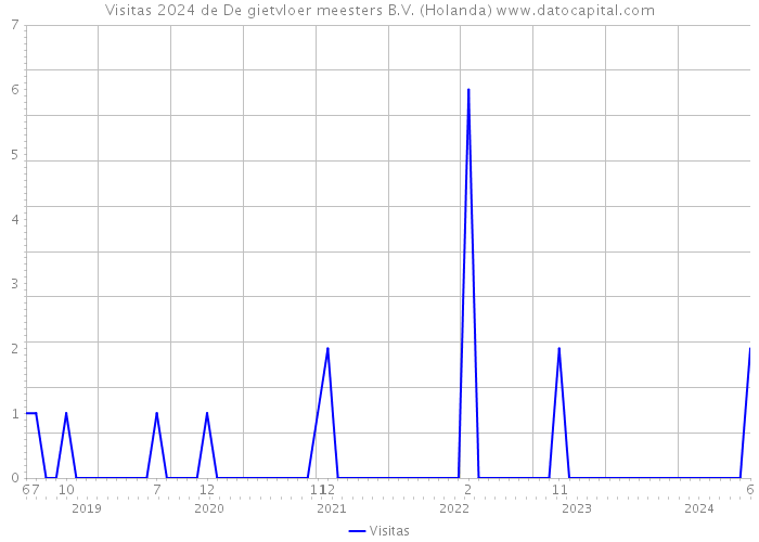 Visitas 2024 de De gietvloer meesters B.V. (Holanda) 