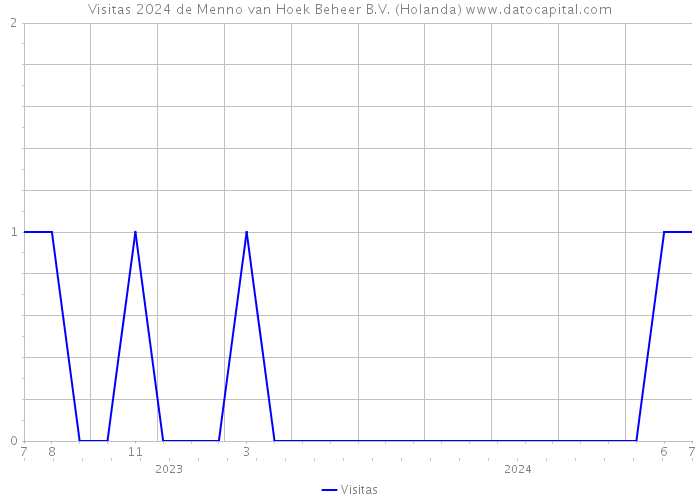 Visitas 2024 de Menno van Hoek Beheer B.V. (Holanda) 