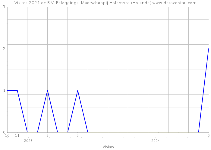 Visitas 2024 de B.V. Beleggings-Maatschappij Holampro (Holanda) 