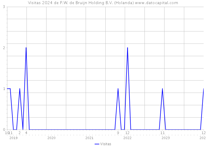 Visitas 2024 de P.W. de Bruijn Holding B.V. (Holanda) 