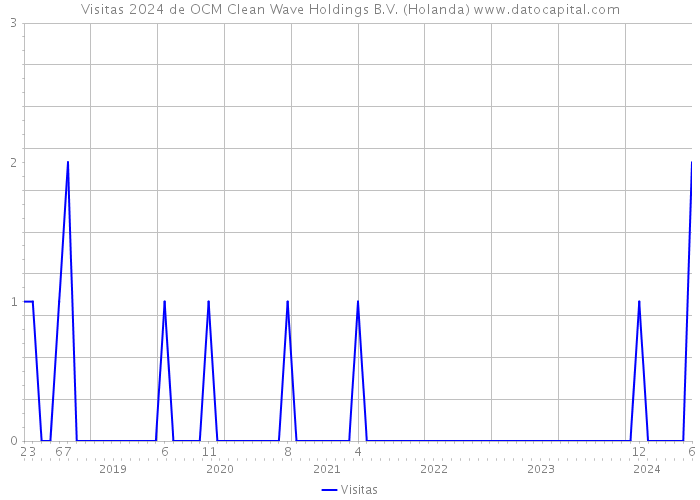 Visitas 2024 de OCM Clean Wave Holdings B.V. (Holanda) 