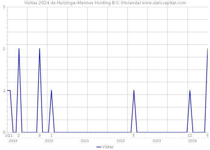 Visitas 2024 de Huizinga-Mennes Holding B.V. (Holanda) 