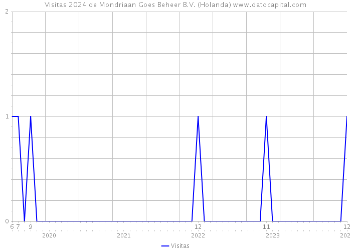 Visitas 2024 de Mondriaan Goes Beheer B.V. (Holanda) 