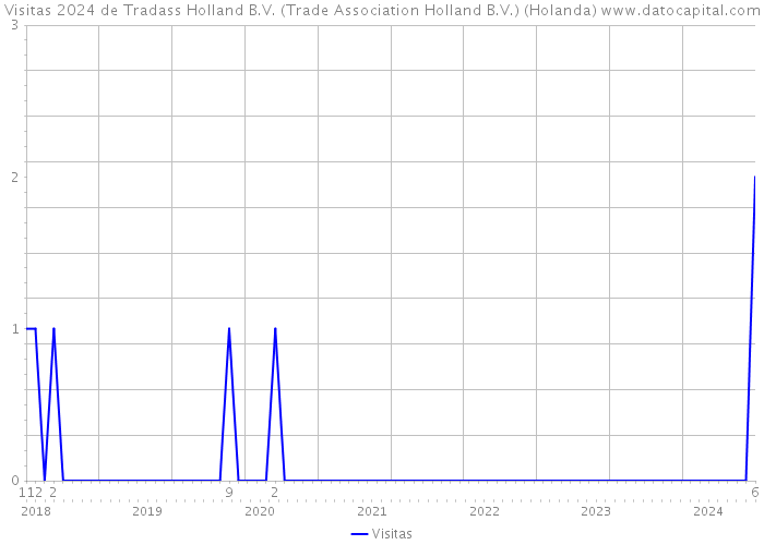 Visitas 2024 de Tradass Holland B.V. (Trade Association Holland B.V.) (Holanda) 