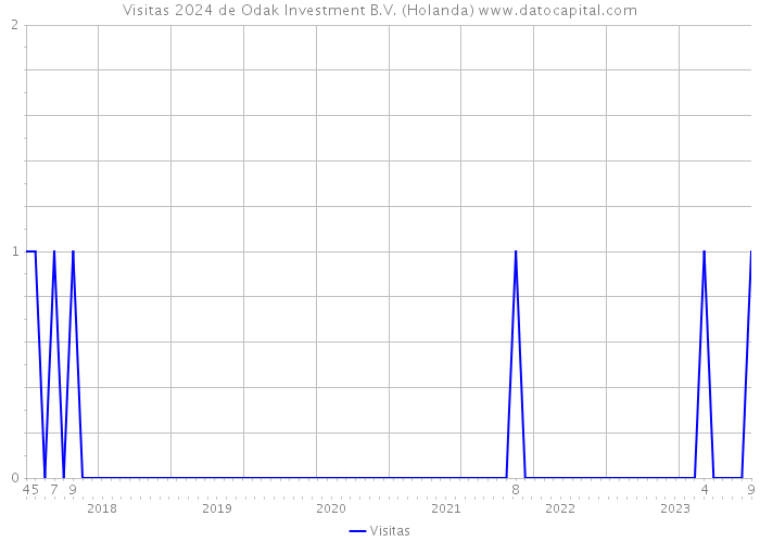 Visitas 2024 de Odak Investment B.V. (Holanda) 
