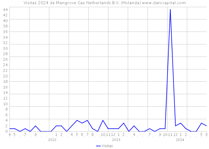 Visitas 2024 de Mangrove Gas Netherlands B.V. (Holanda) 