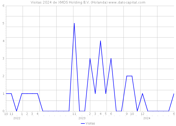 Visitas 2024 de XMDS Holding B.V. (Holanda) 