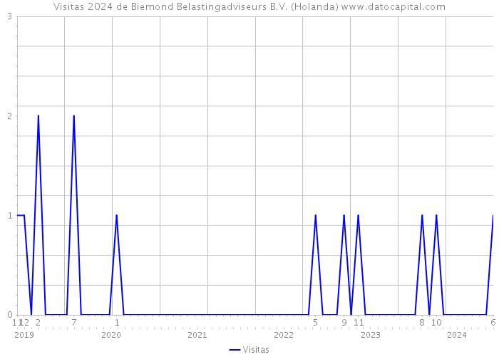 Visitas 2024 de Biemond Belastingadviseurs B.V. (Holanda) 