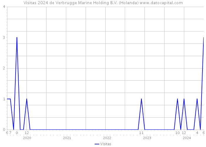 Visitas 2024 de Verbrugge Marine Holding B.V. (Holanda) 