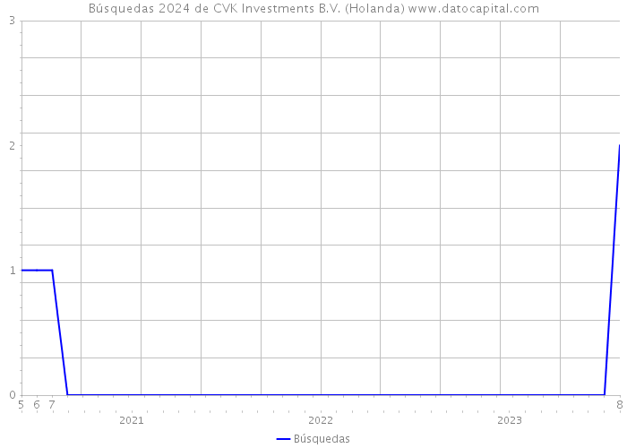 Búsquedas 2024 de CVK Investments B.V. (Holanda) 