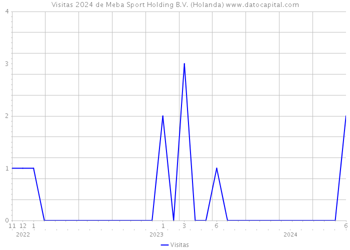 Visitas 2024 de Meba Sport Holding B.V. (Holanda) 