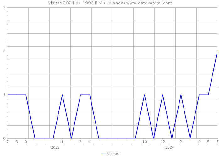 Visitas 2024 de 1990 B.V. (Holanda) 