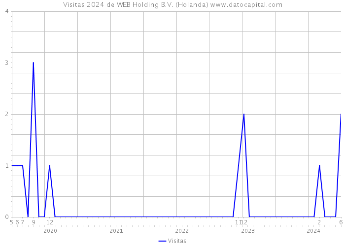 Visitas 2024 de WEB Holding B.V. (Holanda) 