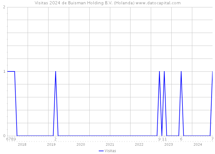 Visitas 2024 de Buisman Holding B.V. (Holanda) 