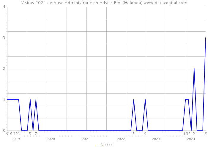 Visitas 2024 de Auva Administratie en Advies B.V. (Holanda) 