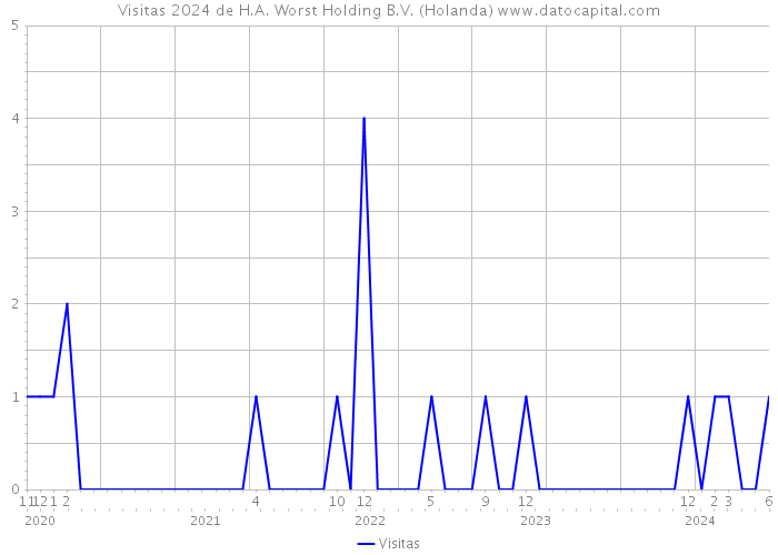 Visitas 2024 de H.A. Worst Holding B.V. (Holanda) 