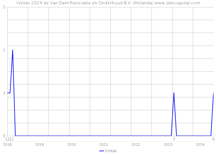 Visitas 2024 de Van Dam Renovatie en Onderhoud B.V. (Holanda) 