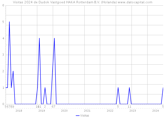 Visitas 2024 de Dudok Vastgoed HAKA Rotterdam B.V. (Holanda) 