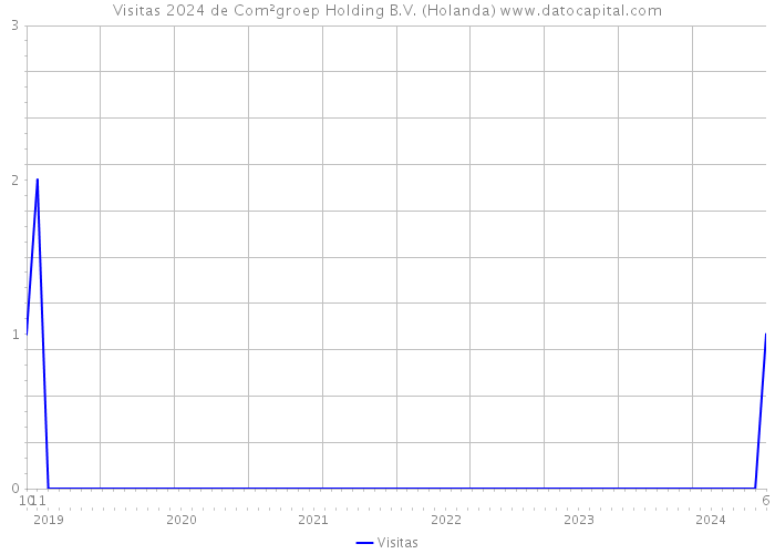 Visitas 2024 de Com²groep Holding B.V. (Holanda) 