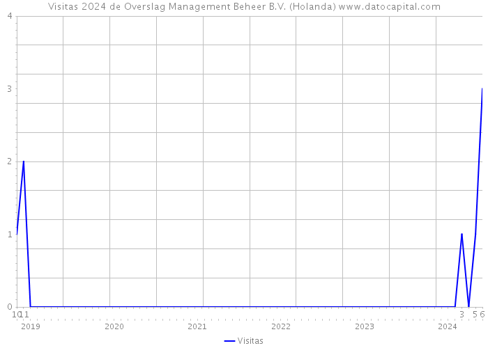Visitas 2024 de Overslag Management Beheer B.V. (Holanda) 