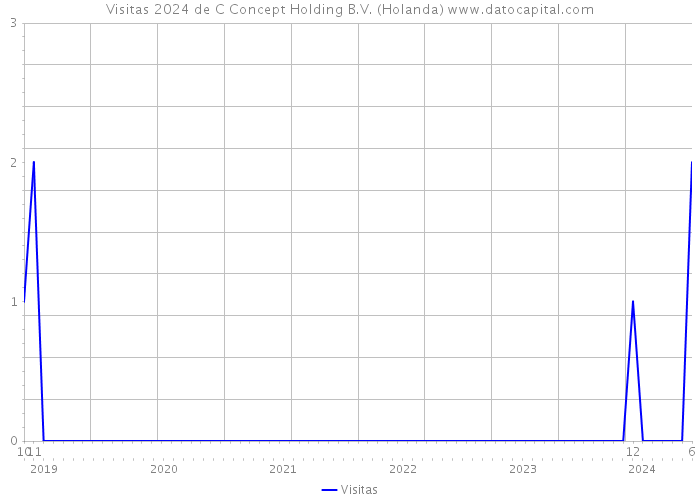 Visitas 2024 de C Concept Holding B.V. (Holanda) 