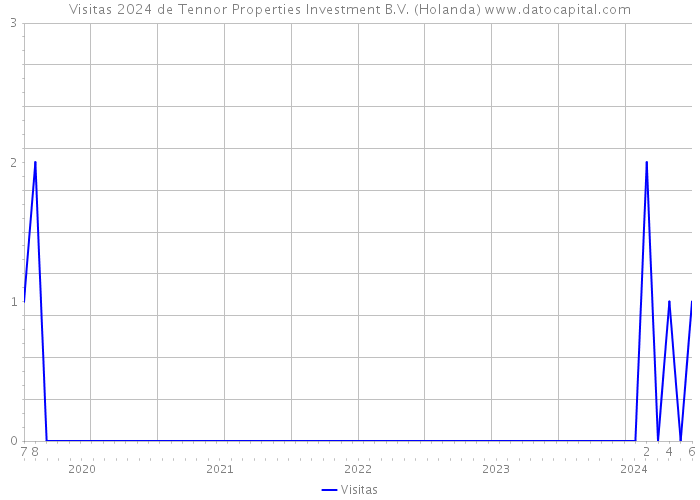 Visitas 2024 de Tennor Properties Investment B.V. (Holanda) 