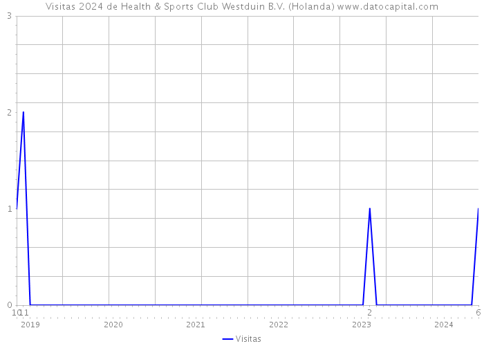 Visitas 2024 de Health & Sports Club Westduin B.V. (Holanda) 