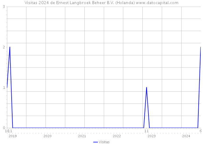 Visitas 2024 de Ernest Langbroek Beheer B.V. (Holanda) 