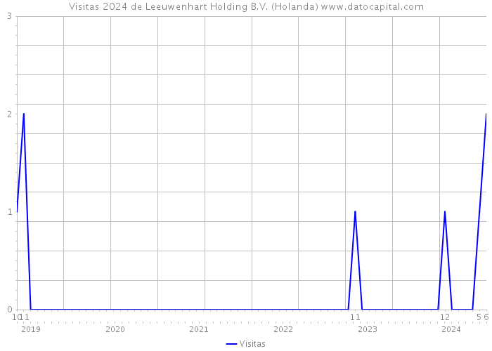 Visitas 2024 de Leeuwenhart Holding B.V. (Holanda) 