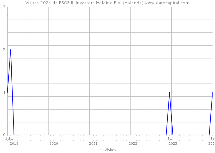 Visitas 2024 de BBOF III Investors Holding B.V. (Holanda) 