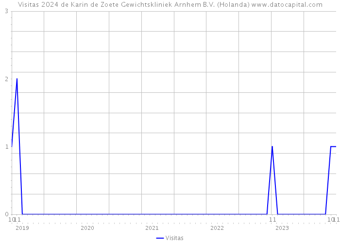 Visitas 2024 de Karin de Zoete Gewichtskliniek Arnhem B.V. (Holanda) 