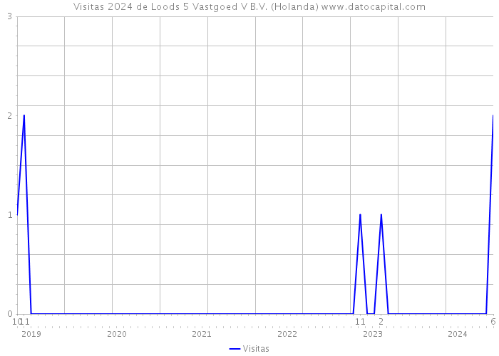 Visitas 2024 de Loods 5 Vastgoed V B.V. (Holanda) 