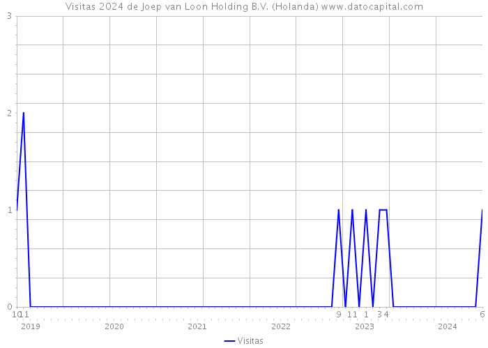 Visitas 2024 de Joep van Loon Holding B.V. (Holanda) 