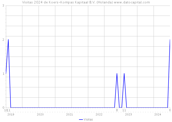 Visitas 2024 de Koers-Kompas Kapitaal B.V. (Holanda) 